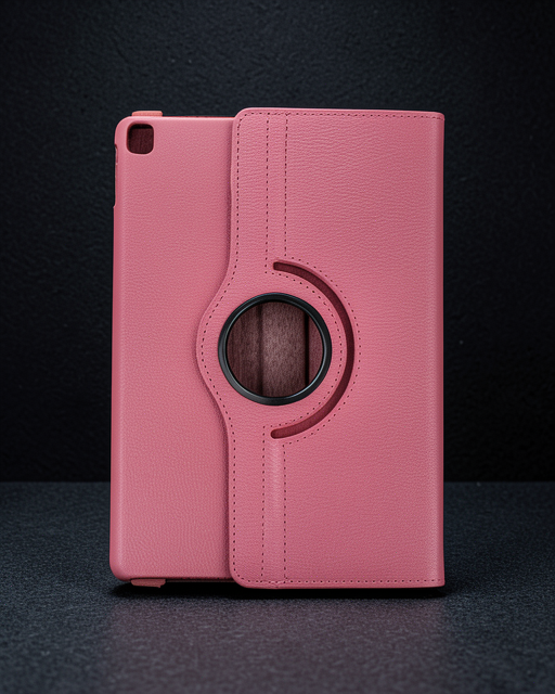 Apple İpad Pro 13 (2024) Kılıf 360 Tablet Deri Kılıf - Pembe