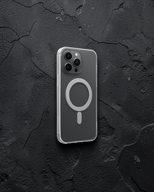 Apple İphone 14 Pro Kılıf Matte Şeffaf Magneticsafe - Şeffaf