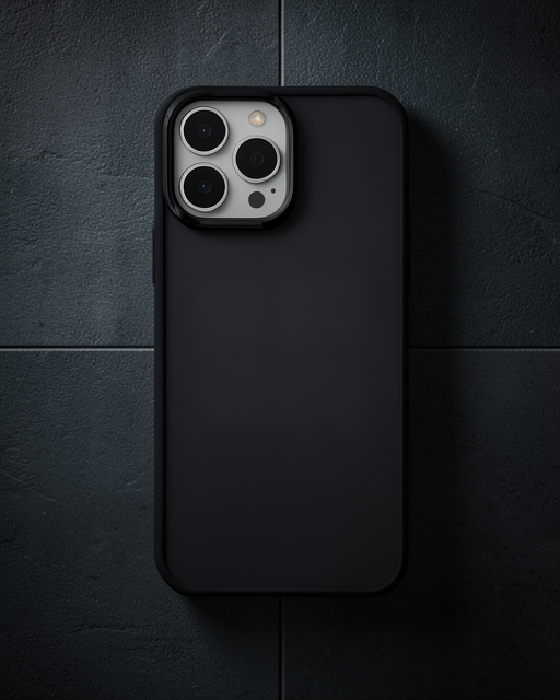 Apple İphone 14 Pro Max Kılıf Element Silikon - Siyah