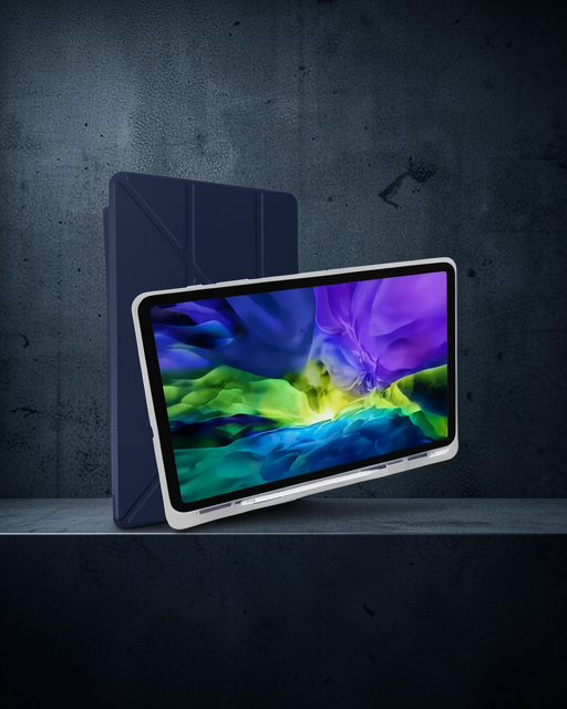 Huawei Matepad Se Kılıf Kalemlikli Mars Tablet Kılıfı - Lacivert