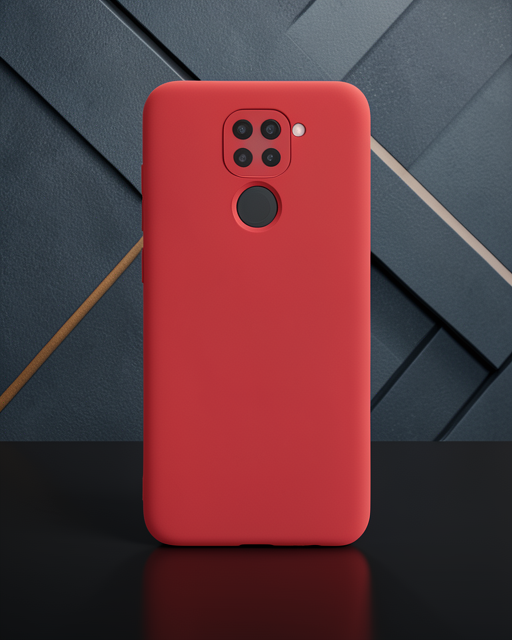 Xiaomi Redmi Note 9 Kılıf Nano İçi Kadife Silikon - Koyu Yeşil