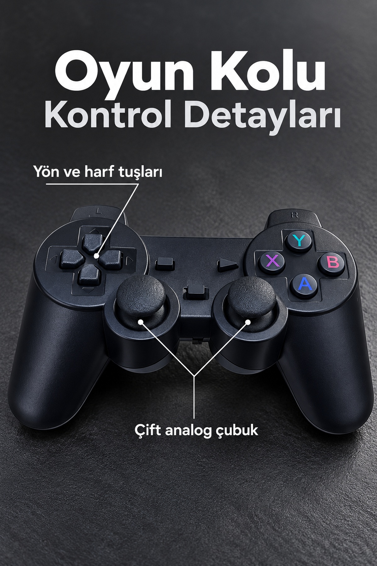 Uzaktan Kumandalı İki Kollu TV Oyun Cihazı