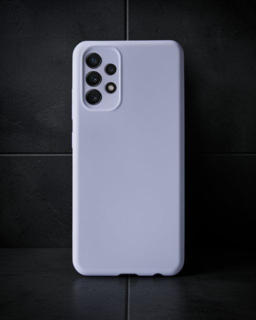 Samsung Galaxy A13 4g Kılıf Nano İçi Kadife Silikon - Lila