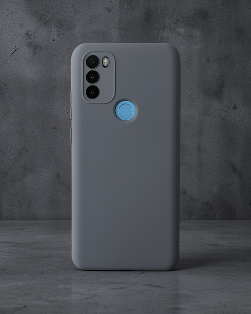General Mobile Gm 21 Plus Kılıf Nano İçi Kadife Silikon - Gri