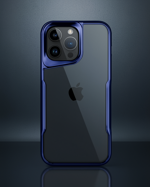 Apple İphone 14 Pro Max Kılıf Boyi Silikon Kapak - Lacivert