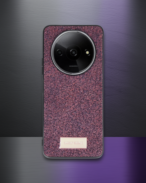 Onegif Xiaomi Redmi A3 4g Bright Simli Kapak - Derin Mor
