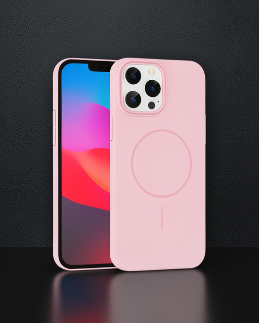 Joko Apple İphone 15 Pro Max Broş Magsafe Kapak - Pembe
