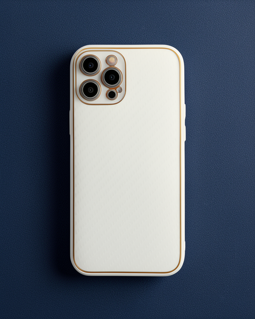 Apple İphone 12 Pro Kılıf Coco Karbon Silikon - Beyaz