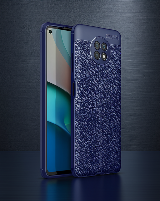 Xiaomi Redmi Note 9 5g Kılıf Auto Focus Kapak - Lacivert