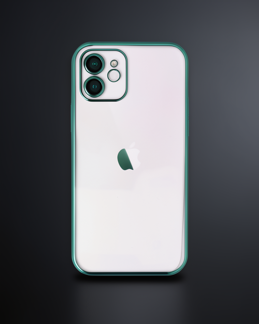 Apple İphone 11 Kılıf Razer Lensli Silikon - Yeşil