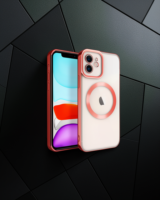Apple İphone 11 Kılıf Kross Magneticsafe Kapak - Kırmızı