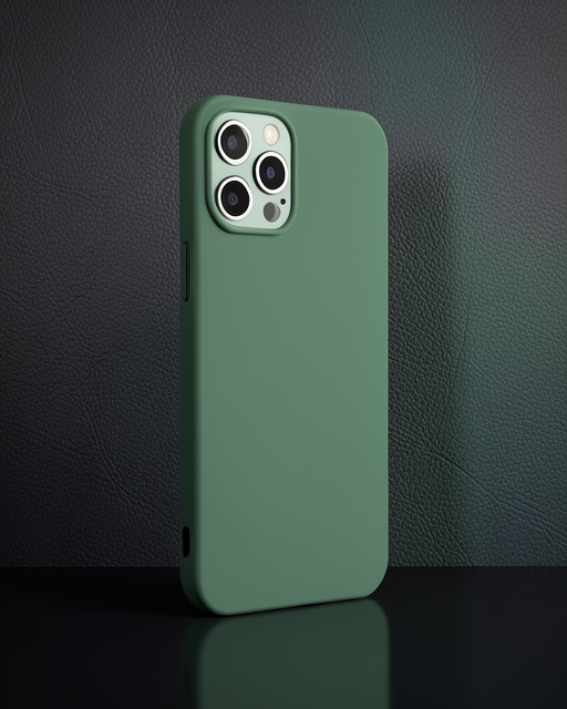 Apple İphone 12 Pro Max Kılıf Volet Silikon - Açık Yeşil