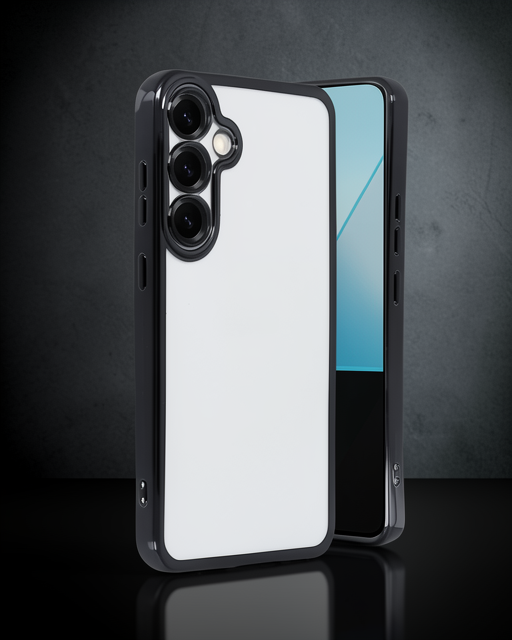Samsung Galaxy S25 Plus Kılıf Razer Lensli Silikon - Siyah