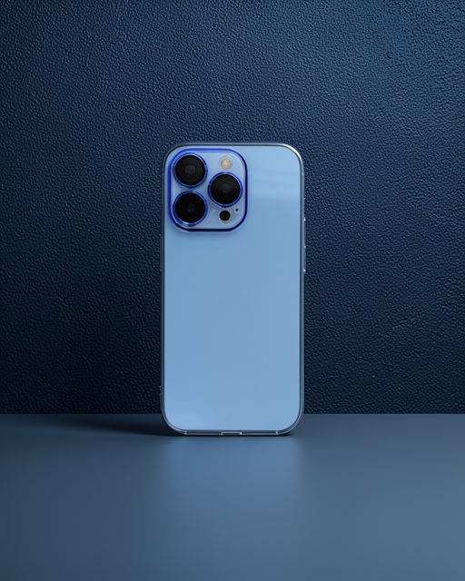 Apple İphone 14 Pro Kılıf Armada Lensli Kapak - Sierra Blue