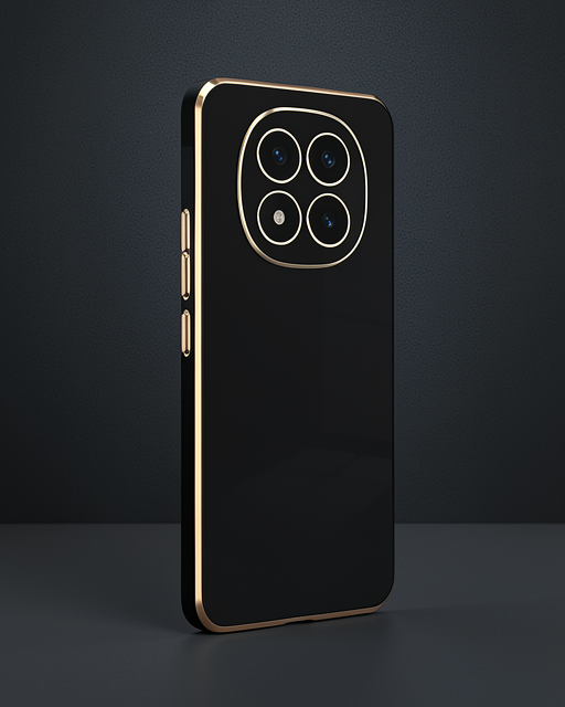 Xiaomi Redmi Note 14 Pro 4g Kılıf Volet Silikon - Siyah