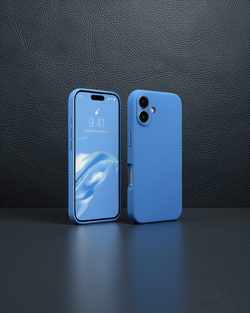 Apple İphone 16 Kılıf First Silikon - Mavi