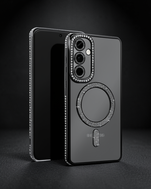 Samsung Galaxy S25 Edge Joke Simli Magneticsafe Kılıf - Siyah