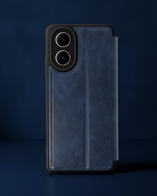 Oppo A38 Kılıf Flip Cover - Lacivert