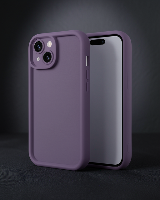 Apple İphone 14 Kılıf Viera Silikon - Mor