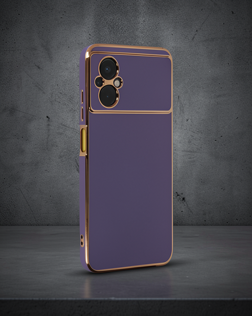 Xiaomi Poco M5 Kılıf Volet Silikon - Mor