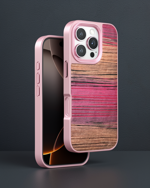 Venco Apple İphone 16 Pro Wave Kapak - Pembe