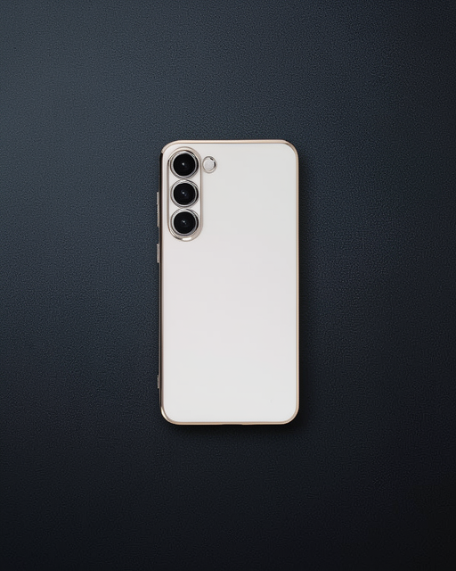 Samsung Galaxy S23 Plus Kılıf Volet Silikon - Beyaz