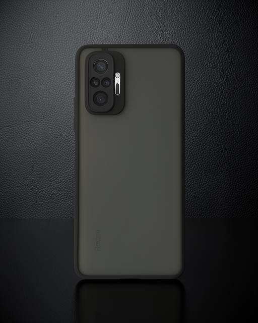 Xiaomi Redmi Note 10 Pro Kılıf Montreal Silikon Kapak - Siyah
