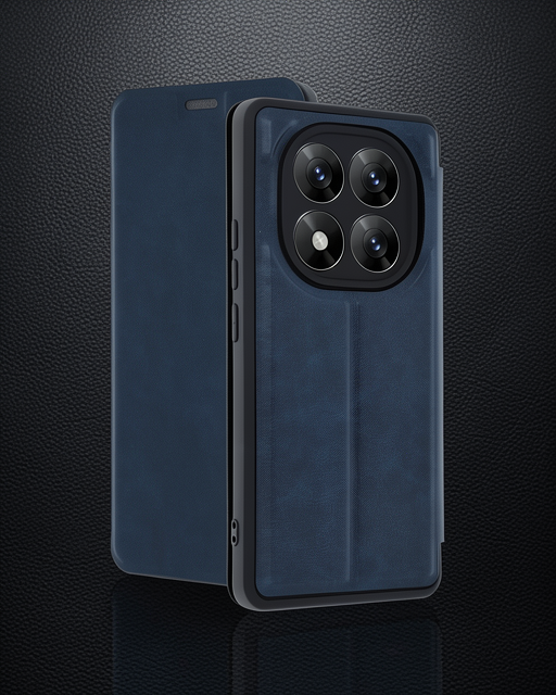 Xiaomi Redmi Note 14 Pro 5g Kılıf Flip Cover - Lacivert