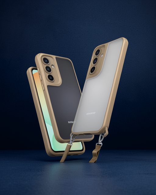 Samsung Galaxy A36 Kılıf Penta Silikon Kılıf - Çöl Titanyum