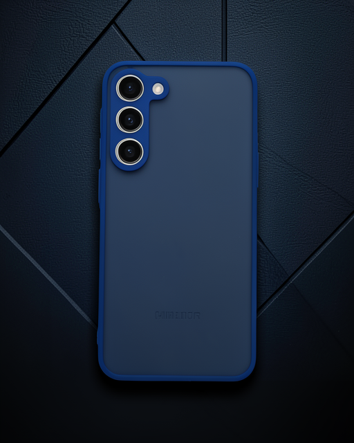 Samsung Galaxy S23 Plus Kılıf Montreal Silikon Kapak - Lacivert