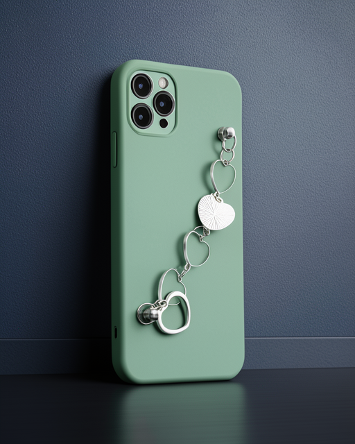 Apple İphone 11 Pro Max Kılıf Esila Silikon - Su Yeşili