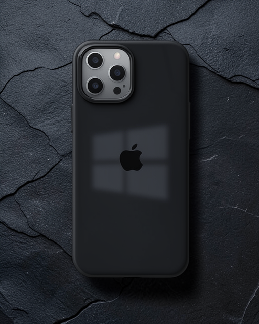 Apple İphone 12 Pro Max Kılıf Element Silikon - Siyah
