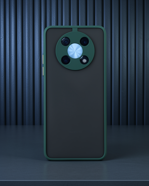 Huawei Nova Y90 Kılıf Montreal Silikon Kapak - Yeşil