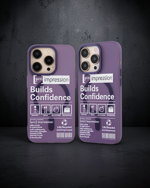 Apple İphone 14 Pro Kılıf Apollo Magneticsafe Desenli Kapak - Apollo Mor - 6