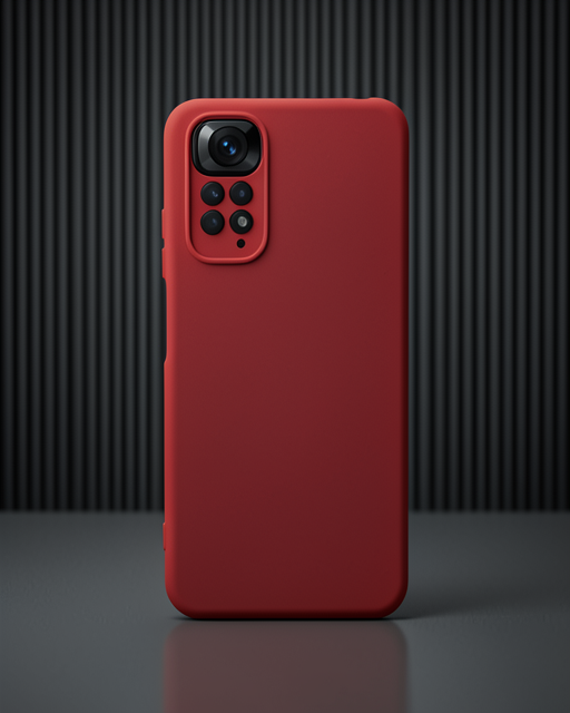 Xiaomi Redmi Note 11 Kılıf Nano İçi Kadife Silikon - Lila