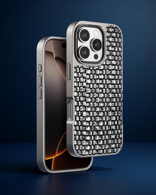 Venco Apple İphone 16 Pro Brand Kapak - Gümüş