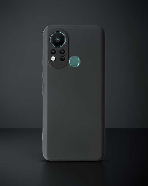 İnfinix Hot 11s Kılıf First Silikon - Siyah