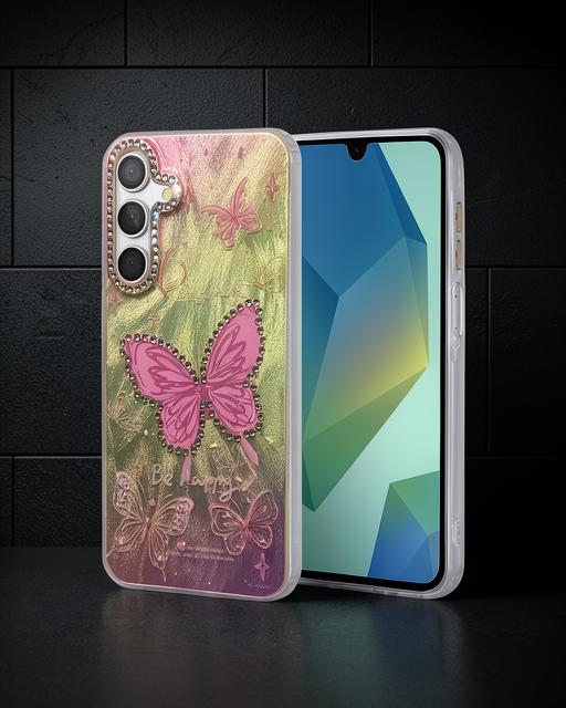 Samsung Galaxy A15 4g Kılıf Blade Aynalı Desenli Kapak - Desen 5