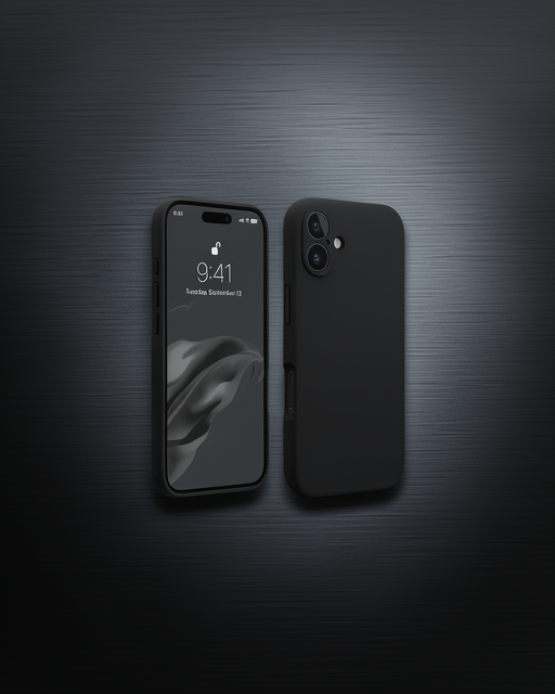 Apple İphone 16 Kılıf First Silikon - Siyah