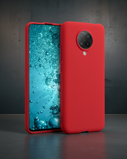 Xiaomi Redmi K30 Pro Kılıf Nano İçi Kadife Silikon - Yeşil