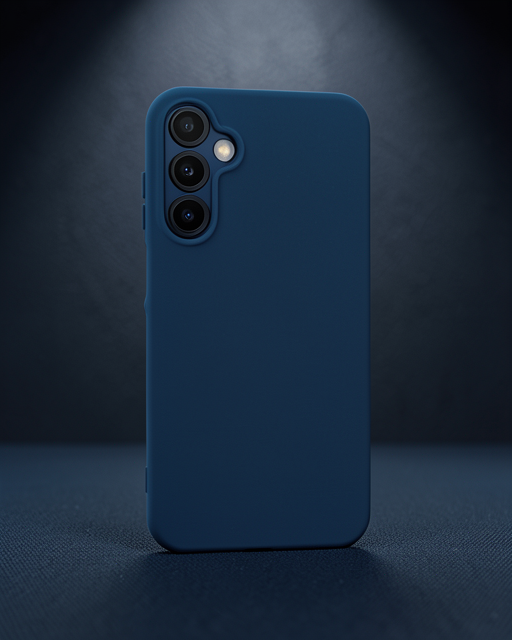 Samsung Galaxy A05s Kılıf Nano İçi Kadife Silikon - Lacivert