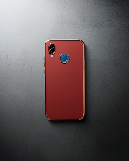 Huawei P20 Lite Kılıf Volet Silikon - Kırmızı