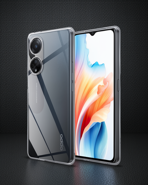 Oppo A38 Kılıf Lüx Şeffaf Silikon