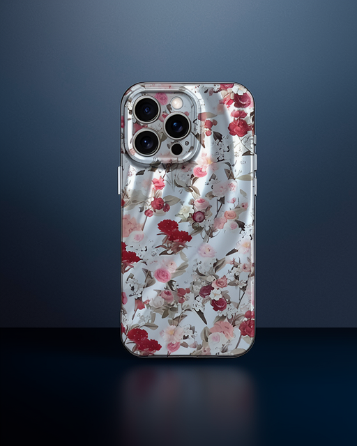 Apple İphone 14 Pro Kılıf Crew Desenli Kapak - Çiçek