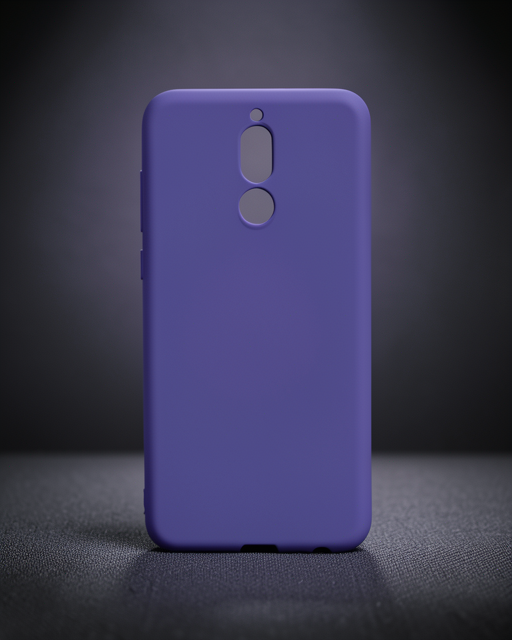 Huawei Mate 10 Lite Kılıf Nano İçi Kadife Silikon - Mor