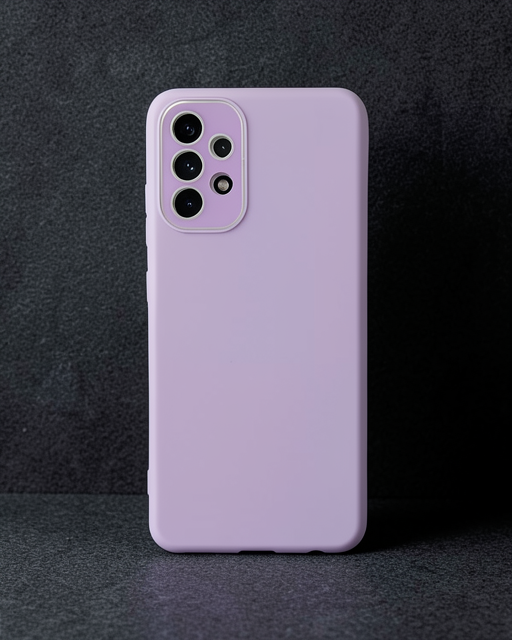 Samsung Galaxy A33 5g Kılıf Lansman Glass Kapak - Lila