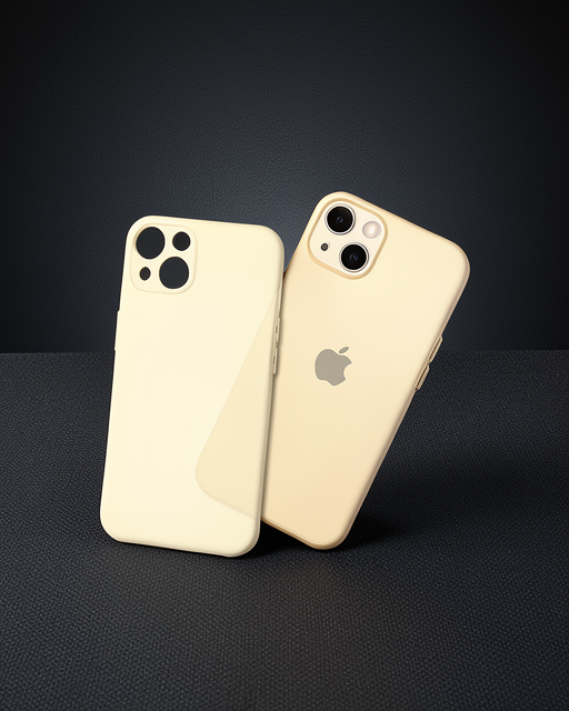 Apple İphone 14 Plus Kılıf Puma Silikon - Gold