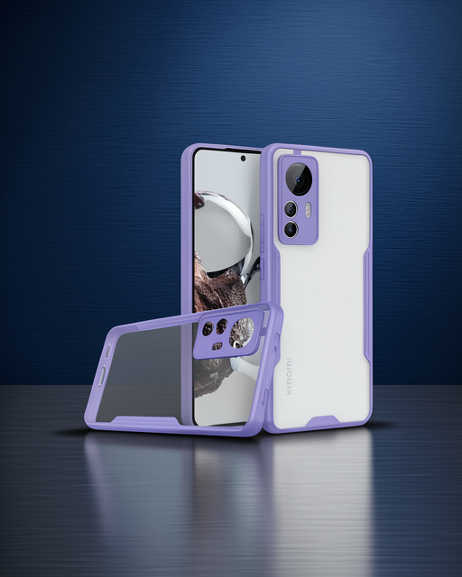 Xiaomi Mi 12t Kılıf Platin Silikon - Lila