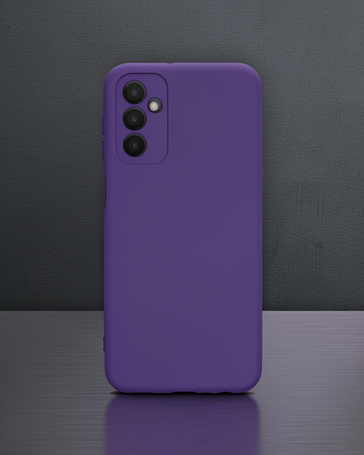 Samsung Galaxy M23 Kılıf Nano İçi Kadife Silikon - Mor