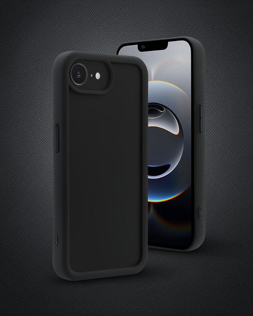 Apple İphone 16e Kılıf Viera Silikon - Siyah